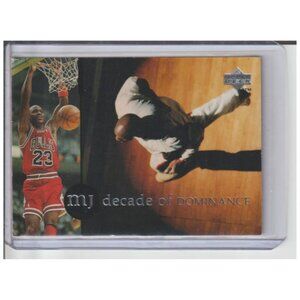 Michael Jordan 1994-95 Upper Deck Rare Air Decade of Dominance #J1 Bulls
